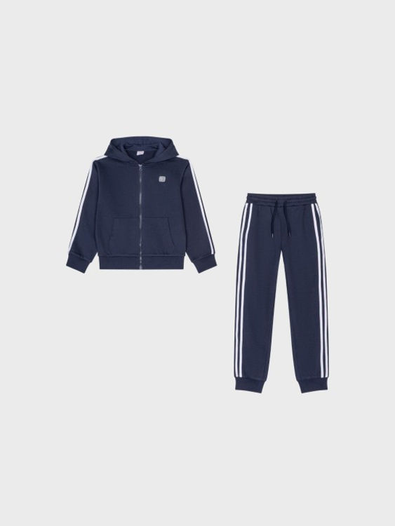 Picture of 8317-HIGH QUALITY FLEECY TRACKSUIT -NAVY (4-16 YEARS)